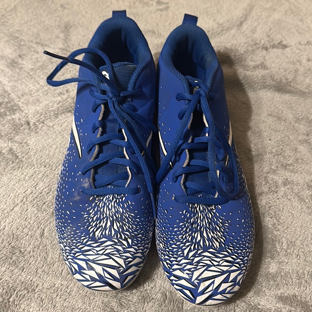 Nike Vapor Varsity, Low TD, Game Royale, size 10 1/2, blue and white